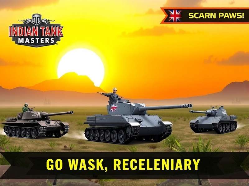 Indian Tank Masters Game Screenshot
