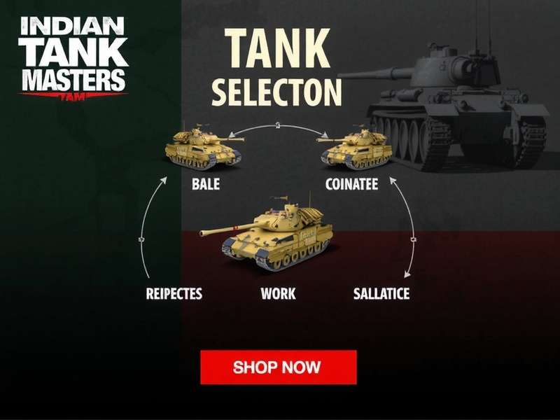 Indian Tank Masters Tank Selection